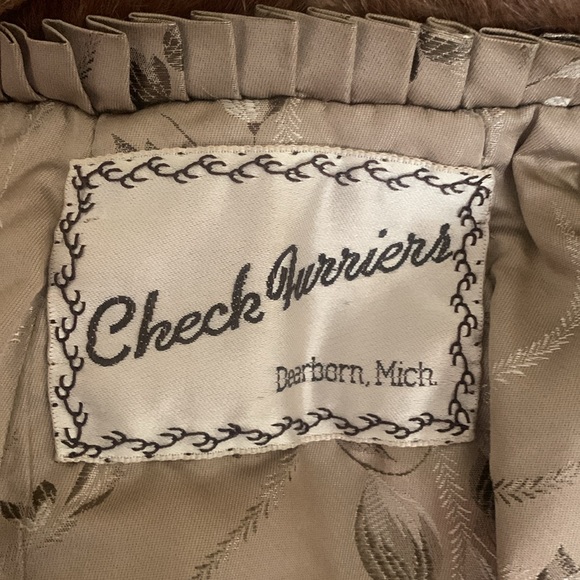 Vintage Genuine Fur Brown Stole - Picture 10 of 10